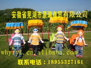 供应机器人拉黄包车-游艺设备